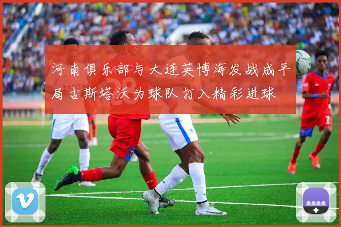 河南俱乐部与大连英博海发战成平局古斯塔沃为球队打入精彩进球